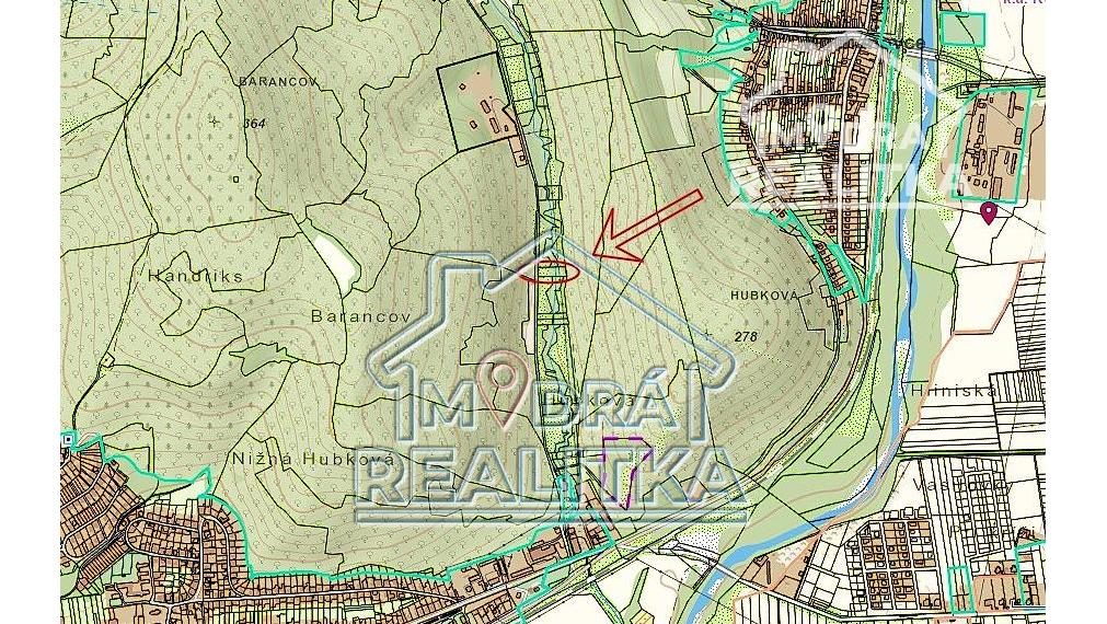 Na predaj pozemok v Humennom za 10,- €/m2