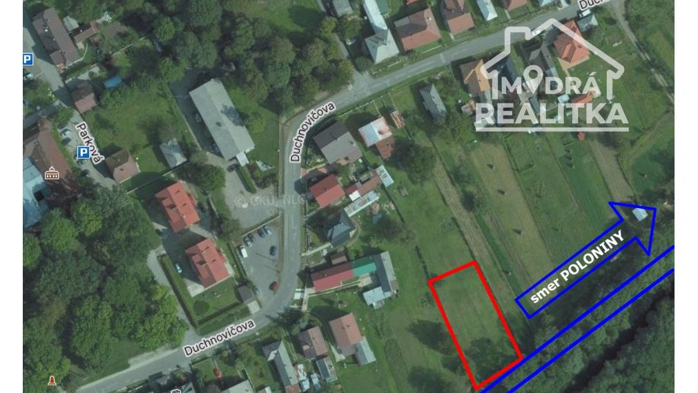 Rozľahlý rekreačný pozemok v NP Poloniny