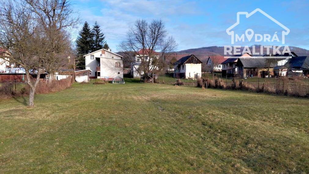 Rozľahlý rekreačný pozemok v NP Poloniny