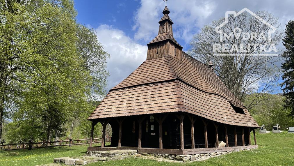 Rozľahlý rekreačný pozemok v NP Poloniny