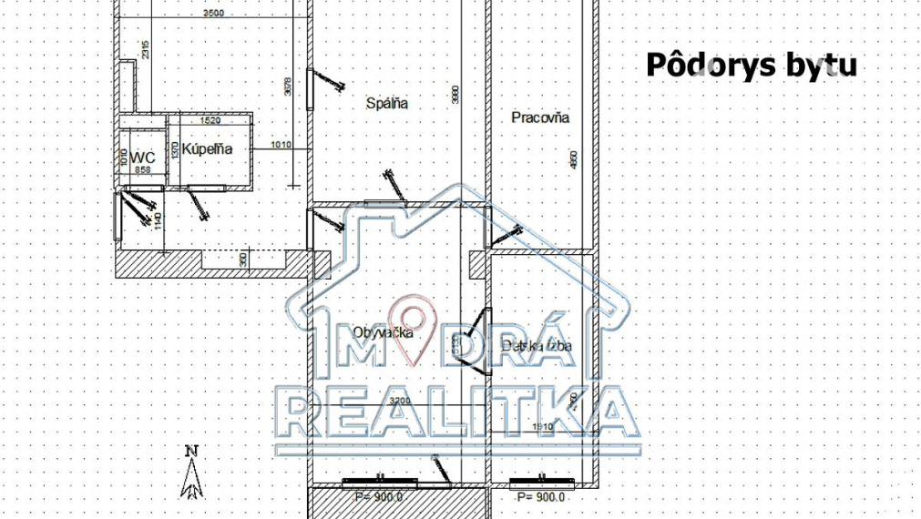 Predané - 4 izbový slnečný byt na Sídlisku IIA