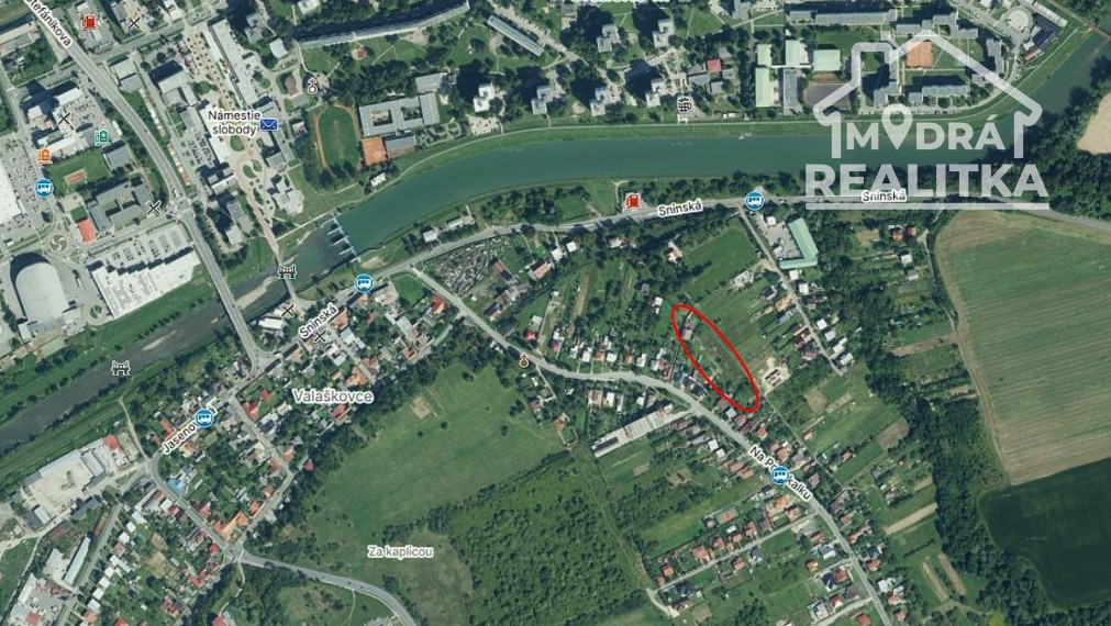 Veľký pozemok v Humennom na predaj