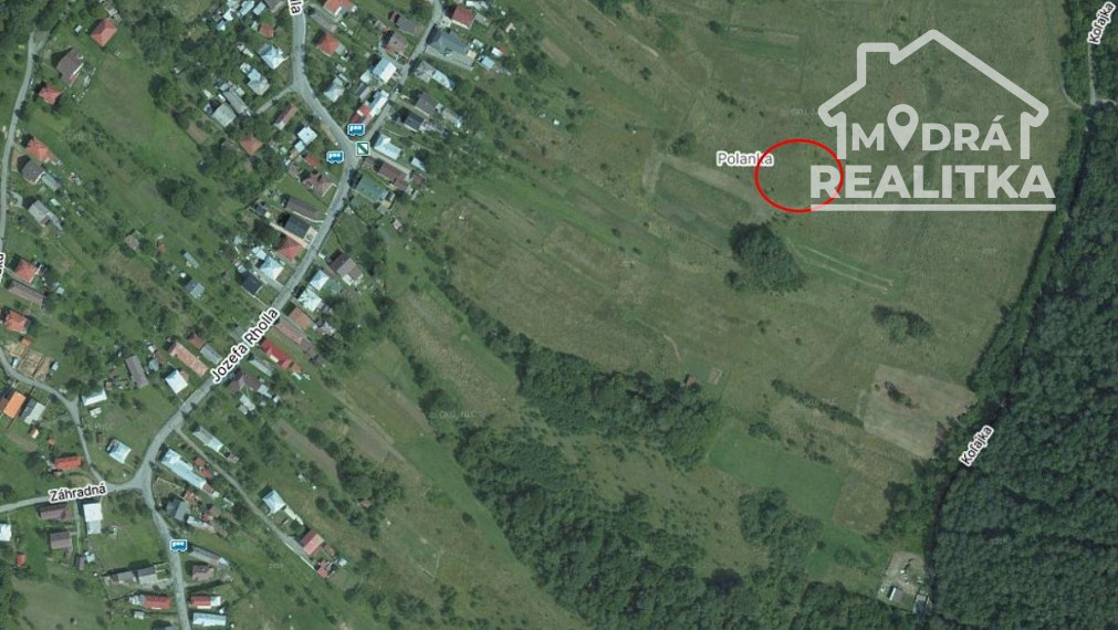 Rekreačný pozemok s panoramatickým výhľadom – Zemplínske Hámre