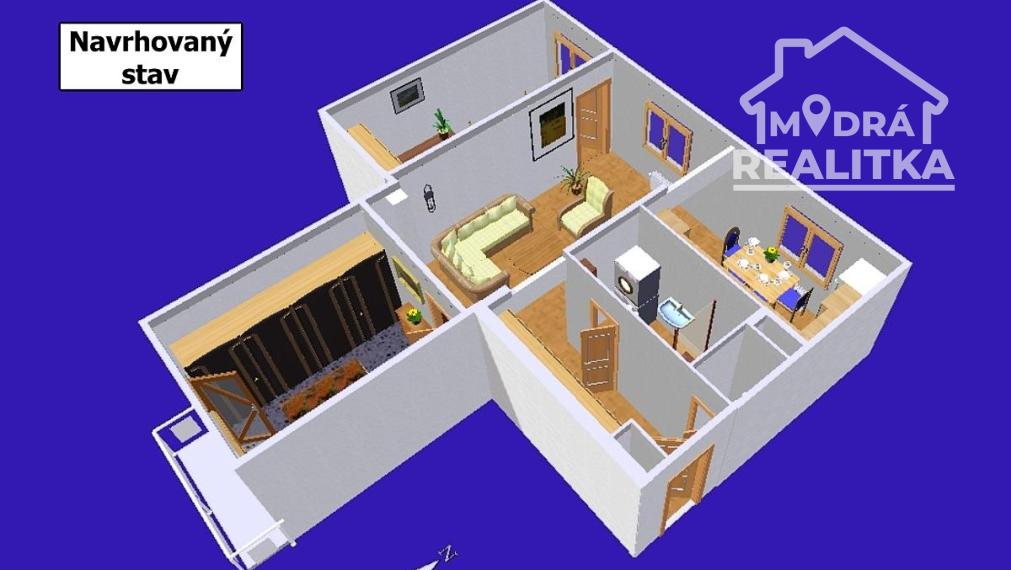 3-izbový tehlový byt v Humennom na predaj – výborná poloha a potenciál!