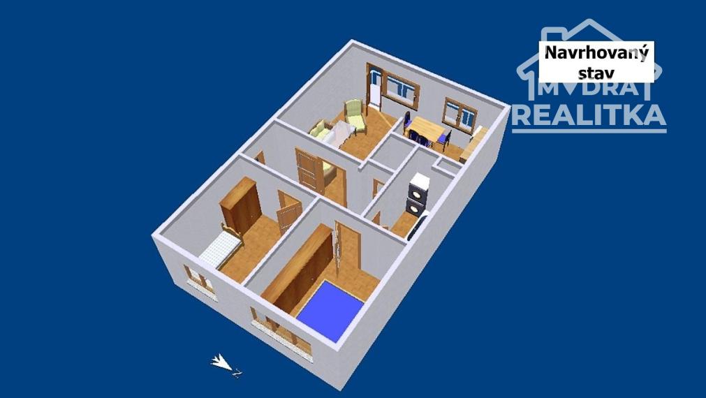 3-izbový byt v Humennom na predaj – krásne výhľady, skvelá poloha