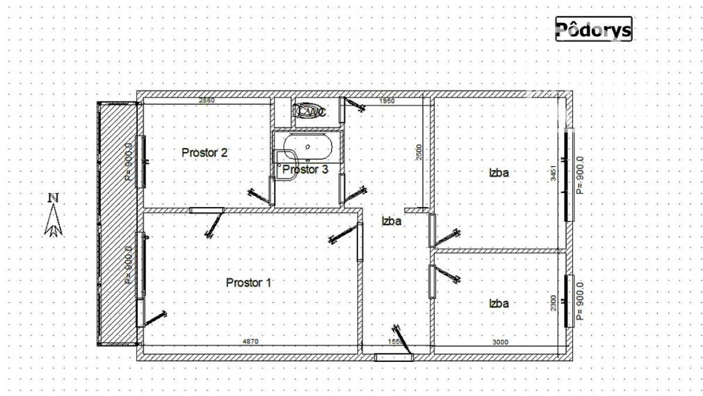 3-izbový byt v Humennom na predaj – krásne výhľady, skvelá poloha