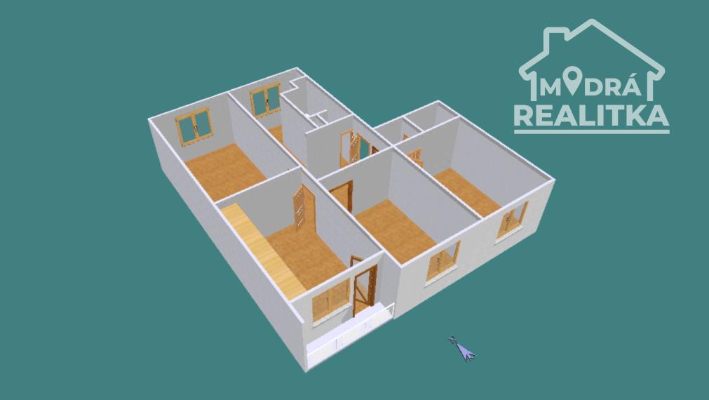 4-izbový byt, 100 m², loggia, Snina – Kukučínova ulica