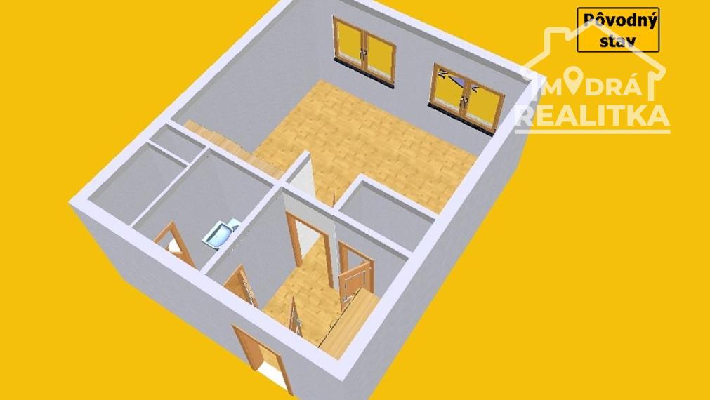 Svetlá garsónka s výhľadom na Laborec a bezbariérovým prístupom (27 m2)