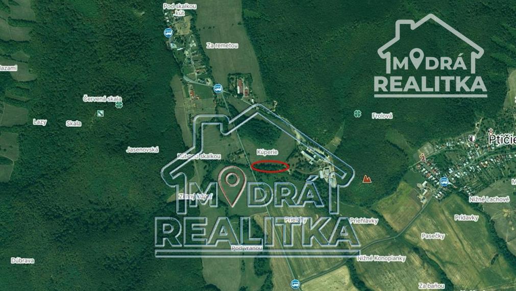 Na predaj: Rozľahlý slnečný pozemok s vlastným potokom len 2 km od Humenného