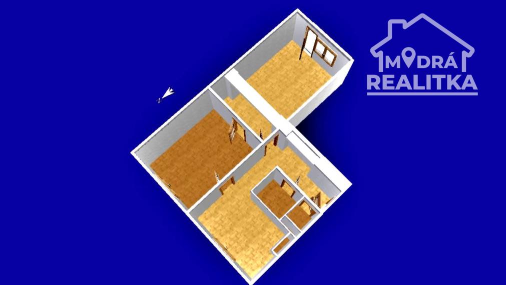 2-izbový byt s balkónom – Humenné