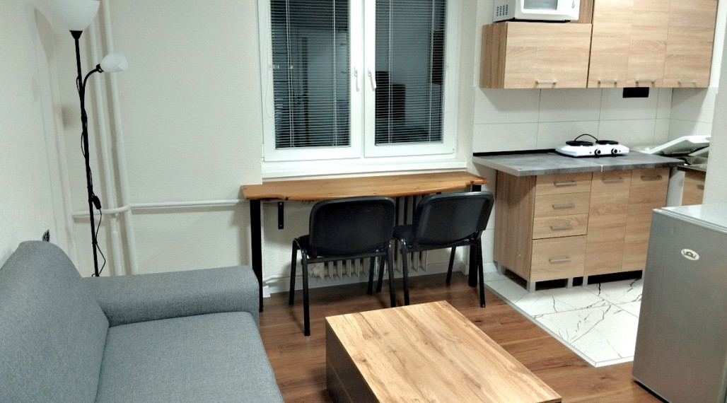 REYERVOVANÁ, Nová garsónka na prenájom.