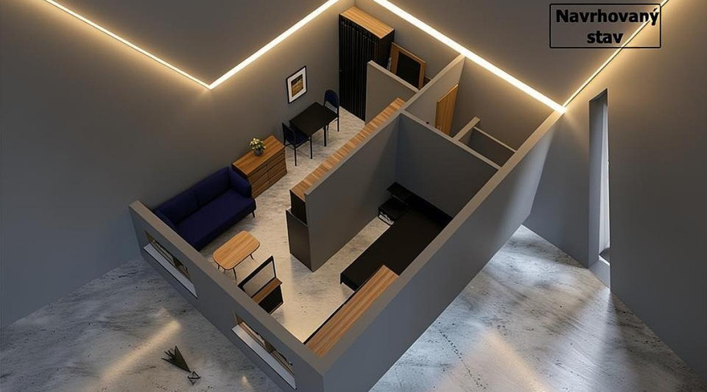 Svetlá garsónka s výhľadom na Laborec a bezbariérovým prístupom (27 m2)