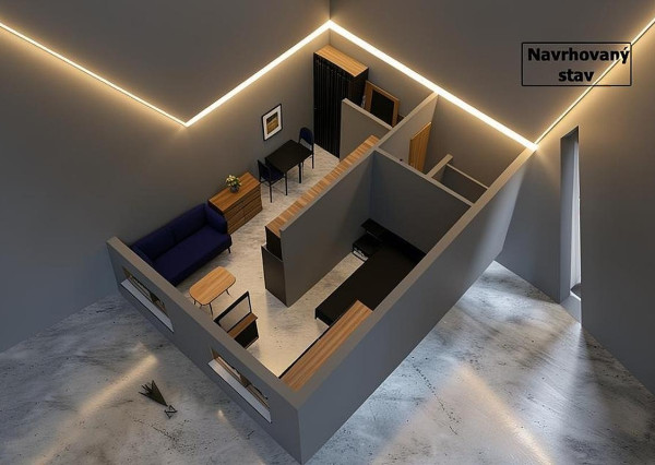 Svetlá garsónka s výhľadom na Laborec a bezbariérovým prístupom (27 m2)