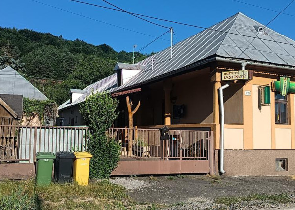 Prevádzkový objekt – hostinec s možnosťou prestavby na rodinný dom, Jasenov pri Humennom