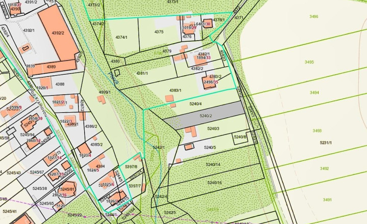 Pozemok v Humennom s investičným potenciálom – 1 329 m² - fotografia 3